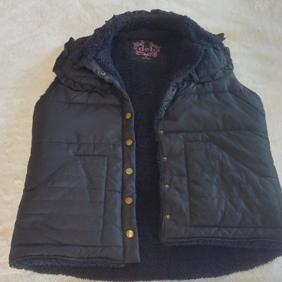 deb Women's Black Vest Size M. Excellent Condition - Picture 2 of 8